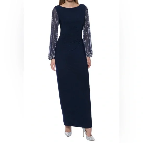 marina long sleeve lace dress Amazon.com: Marina Women's Sequin Stretch Lace Dress with V Neck, Taupe, 6  : Clothing, Shoes & Jewelry